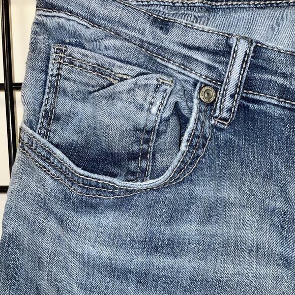 BKE Denim Derek Straight Jeans Mens 31R Bootcut - Picture 3 of 12